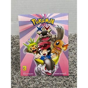 Manga Pokemon XY VIZ Media Unisex Multicolor Excellent Vol 3 Paperback OS